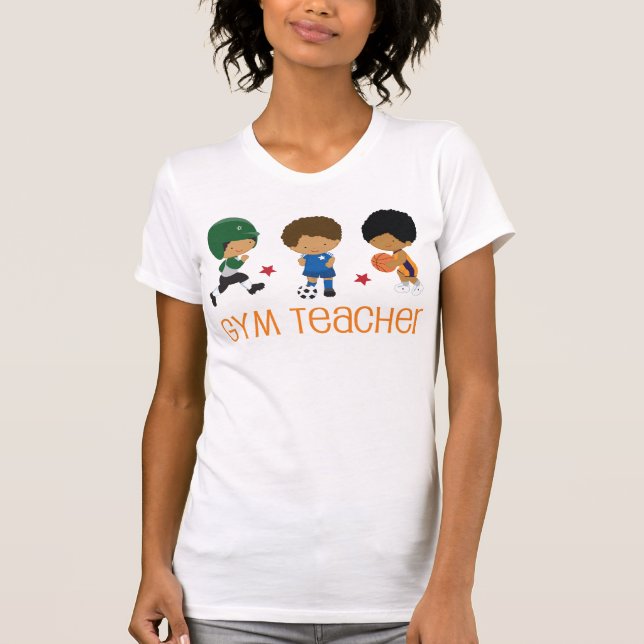 Camiseta Idea del regalo del profesor de gimnasio (Anverso)