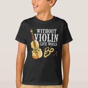 Camiseta Idea del regalo del violinista para el instrumento
