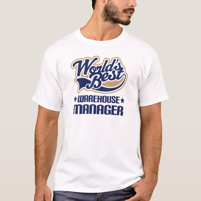Camiseta Idea del regalo para el encargado de Warehouse (Anverso)