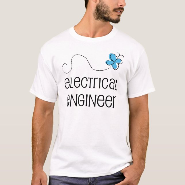 Camiseta Idea del regalo para el ingeniero eléctrico (Anverso)