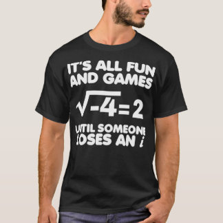 Camiseta Idea divertida de ciencia Física de matemáticas al