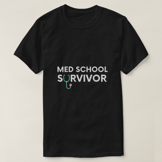 Camiseta Idea divertida de graduación de la escuela secunda (Diseño del anverso)
