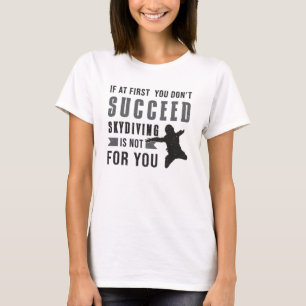 Camiseta Idea divertida de regalo de paracaidismo ascension