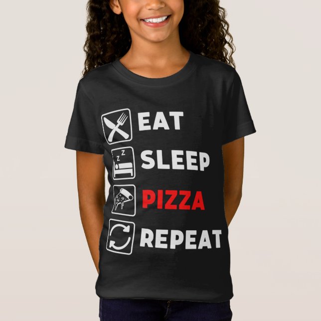 Camiseta Idea divertida de regalo de Pizza Lover - Pizza (Anverso)