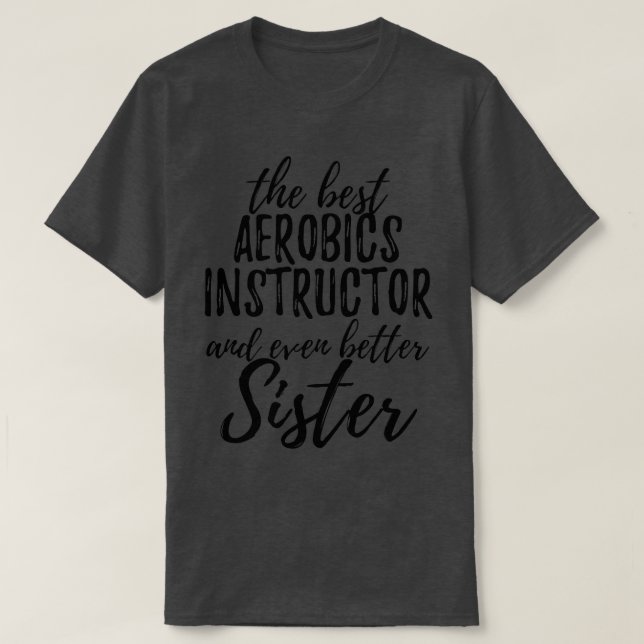 Camiseta Idea divertida de regalo para Sib del instructor d (Diseño del anverso)