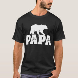 Camiseta Idea divertida del día de padre del regalo del oso