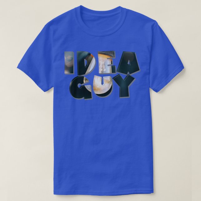 CAMISETA IDEA GUY (Diseño del anverso)