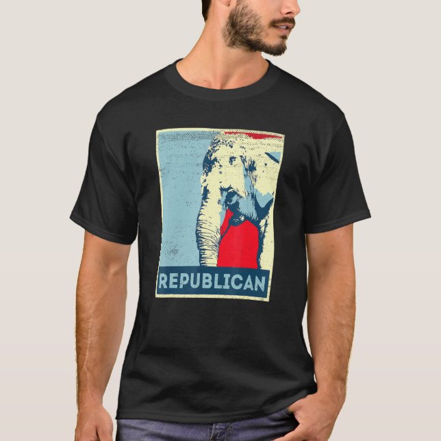 Camiseta Idea Ic De La Mejor Política Republicana (Anverso)