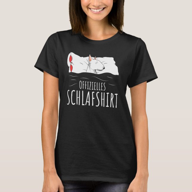 Camiseta Idea oficial del sueño del perro del toro terrible (Anverso)