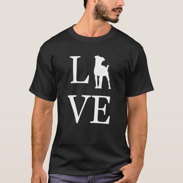 Camiseta Idea para la dueña de un perro Puggle Pug Beagle m (Anverso)