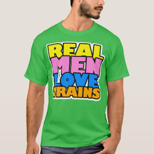Camiseta Idea sobre el regalo de los trenes ferroviarios