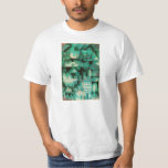 Camiseta ideal de la ciudad de Paul Klee<br><div class="desc">Camiseta ideal de la ciudad de Paul Klee. Color de agua en lona a partir de 1921. El artista alemán suizo Paul Klee creó algunas de las pinturas abstractas lo más visualmente posible dinámicas del siglo XX. La ciudad ideal es un trabajo cubista que ofrece verdes vibrantes, turqoises, y a...</div>