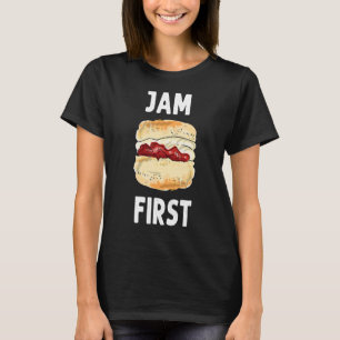 Camiseta Ideas Cornish Scones Para Mujeres Y Cornwall Jam F
