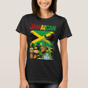 Camiseta Ideas de Bandera Jamaiquina Para Niños Y Novedad J