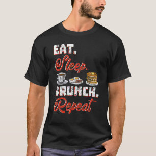 Camiseta Ideas de Brunch Recetas de Comida Mimosa Desayuno