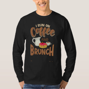 Camiseta Ideas de Brunch Recetas de Comida Mimosa Desayuno