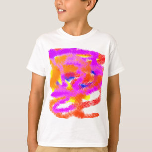Camiseta Ideas de color estrés mental abstracto