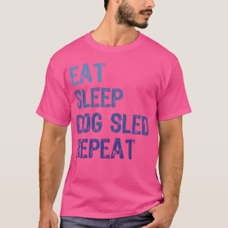 Camiseta Ideas De Perro Que Comen Perro Dormido Sled Repeti