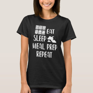 Camiseta Ideas de preparación de la comida Contenedor de pé