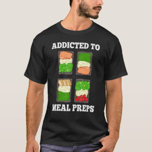 Camiseta Ideas de preparación de la comida Contenedor de pé