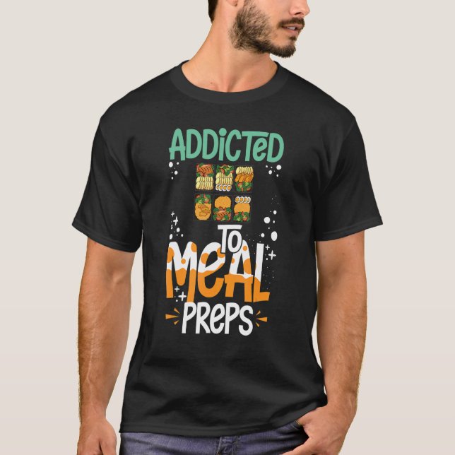 Camiseta Ideas de preparación de la comida Contenedor de pé (Anverso)