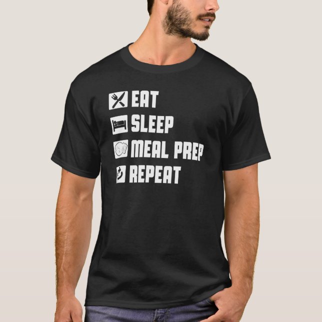 Camiseta Ideas de preparación de la comida Contenedor de pé (Anverso)