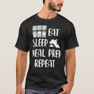 Camiseta Ideas de preparación de la comida Contenedor de pé