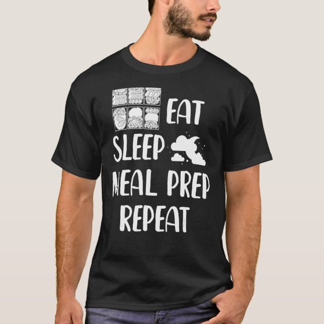 Camiseta Ideas de preparación de la comida Contenedor de pé (Anverso)