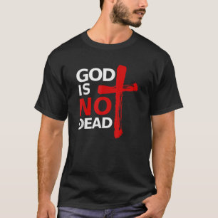 Camiseta Ideas de regalo cristiano Dios no está muerto vers