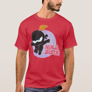 Camiseta Ideas de regalo de cumpleaños de Ninja Sista para