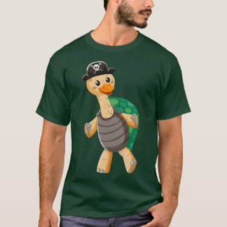 Camiseta ideas de regalo de piratas de pato de tortuga dive