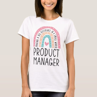 Camiseta Ideas de regalo de Rainbow Product Manager