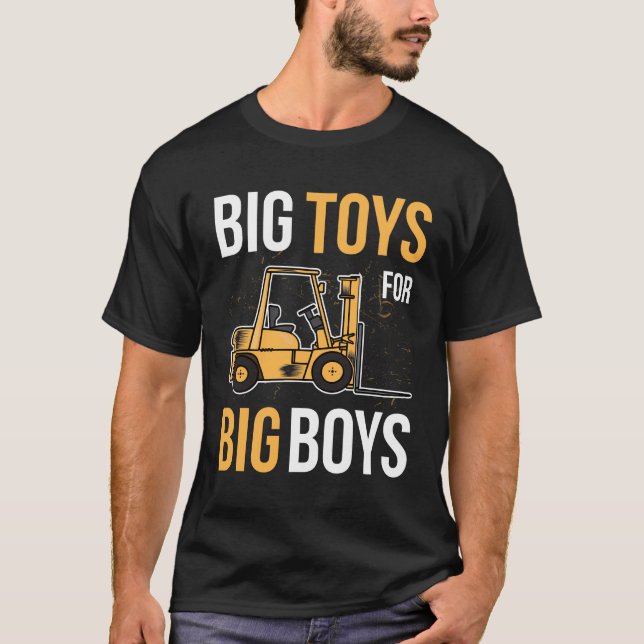 Camiseta Ideas de regalo para conductores de Forklift Jugue (Anverso)