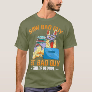 Camiseta Ideas de regalo Pastor de Policía K9 Perro Militar