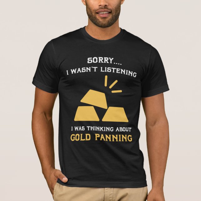 Camiseta Ideas divertidas de regalo de cumpleaños de Gold M (Anverso)