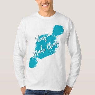 Camiseta Ideas Hechas Claras T-Shir De Larga Manga