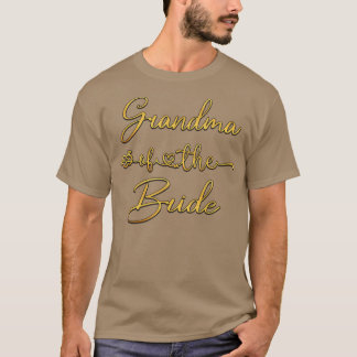 Camiseta Ideas para la ducha de la boda de la novia de la a