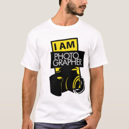 Camiseta identidad para el fotógrafo