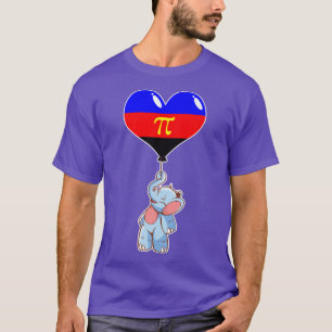 Camiseta Identidad sexual de elefante poliamorio Amor no bi