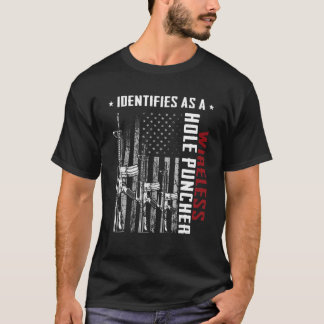 Camiseta Identifica como un perforador inalámbrico AR-15 US