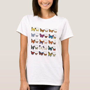 Camiseta Identificación de la mariposa