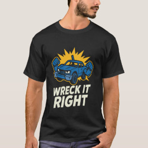 Camiseta Identificación del conductor del equipo de demolic
