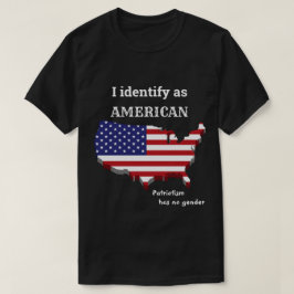 Camiseta Identifico como americano