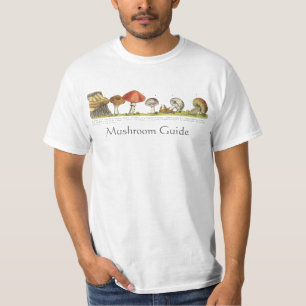 Camiseta Identifique sus setas comestibles o venenosas