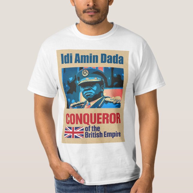 Camiseta Idi Amin (Anverso)