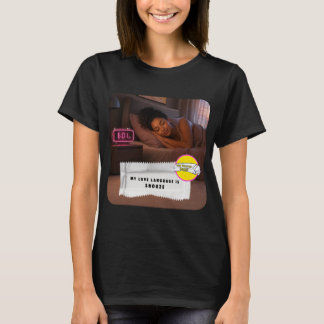 Camiseta Idioma de Amor Chistes de Envoltura de Ch