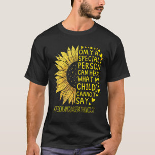 Camiseta Idioma del habla Patólogo Terapia del habla Sunfl