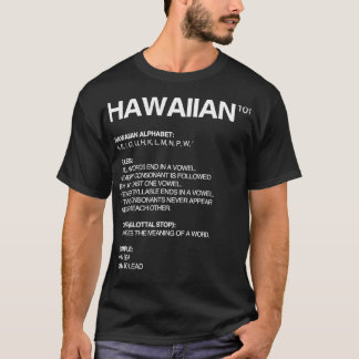 Camiseta Idioma hawaiano