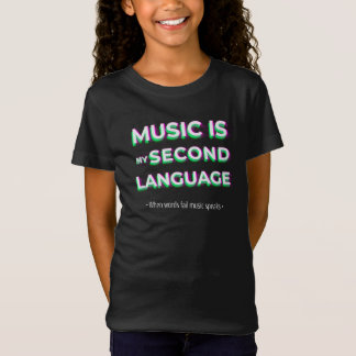CAMISETA IDIOMA MUSICAL