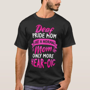 Camiseta Idioma Sordo Sensibilización Asl Y Orgullo Sordo M